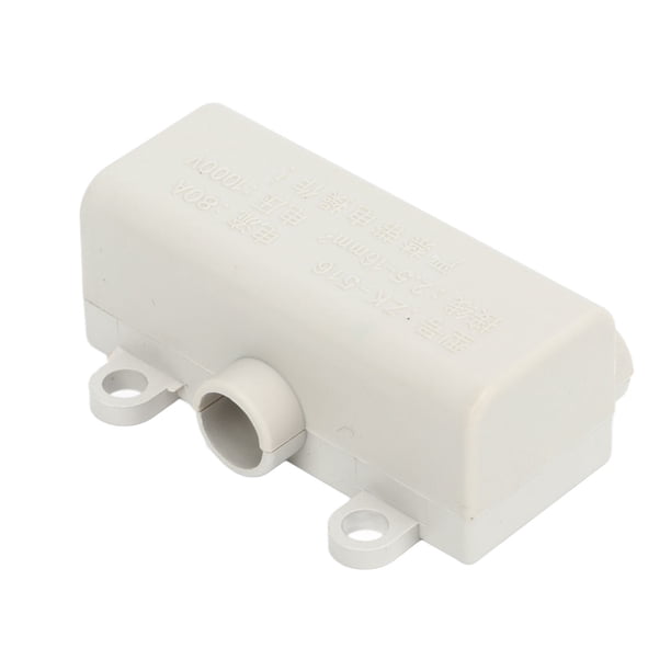 4 Conectores De Cable Divisor 1 En 4 Salidas Conductor De Latón De Alta Potencia Bloque De Terminales De Cableado Rápido 80A 1000V 4 Uds