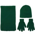 thumbnail image 1 of Simplicity Adult Winter Wholesale Ski Beanie Scarf Gloves Set, 6174_Dark Green, 1 of 1