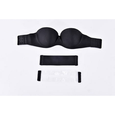 La Belle Fantastique Invisible Strap One Piece Double Back Strap | Women s Strapless Bra for Large Bust Beauty with Underwire Low Back