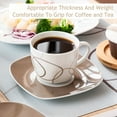thumbnail image 5 of VEWEET, 60-Piece Porcelain Dinnerware Set, Ivory White Dinner Set, Service for 12, 5 of 8