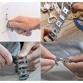 thumbnail image 4 of Outil Multifonctionnel Bracelet 29 Po 1 Acier Inoxydable Extérieur Survie d'Urgence Bracelets, 4 of 5