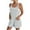 Army Green, variant on Ltctricy Rompers for Women Summer Casual Sleeveless Tie Shoulder Scoop Neck Striped Jumpsuits Loose Short Overalls with Pockets