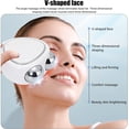 thumbnail image 5 of Dispositivo de estiramiento facial YONGSHENG levante la cara y apriete la piel Spa de rejuvenecimiento y estiramiento de la piel con microcorriente USB para removedor de arrugas faciales Blanco, 5 of 5