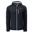 thumbnail image 2 of Men's Cutter & Buck  Black Baltimore Orioles Cooperstown Collection Rainier Primaloft Eco Full-Zip Hybrid Jacket, 2 of 3