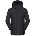 thumbnail image 3 of jsaierl Winter Jackets for Women Waterproof Outdoor Work Windbreaker Fall Warm Full Zip Jacket Hooded Fleece Ski Coats Snow Thicken Outerwear, 3 of 5