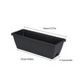 thumbnail image 3 of Clearance! Nomeni Plant Pots Vegetable Planting Pot Plastic Flower Pot Balcony Vegetable Planting Trough Garden Supplies, 3 of 3
