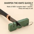 thumbnail image 5 of Outdoor Knife Sharpener, Kitchen Pocket Knife Tool, Scissors Sharpening Stone, Compact Knife Sharpener for Kitchen Use, Travel-Friendly, 5 of 6