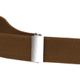 thumbnail image 3 of Buyless Fashion Kids Boys Girls No Buckle Adjustable Elastic Dress Stretch Belt 4 Pack - 5098-4-CML/CHR/NVY/NVY-WHT, 3 of 6