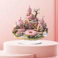 thumbnail image 6 of Dreamy Dessert Castle Ornament for Desktop and Bedroom Decor – Cute Fairy Tale Holiday Decoration and Gift for Girls and Kids, 6 of 8