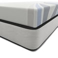 thumbnail image 2 of CorLiving Ready-to-Assemble Black and White Fabric Covered Full Size Metal Frame Standard Box Spring, 2 of 4