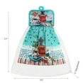 thumbnail image 2 of Maison Concepts Tie Hand Towel Coffee To Go - Set of 2 (17L X 15W X 1H), 2 of 2
