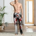 thumbnail image 2 of Naloa Shadows Behind Pajama Pants Men, PJ Bottoms, Sleep & Lounge Pants-XX-Large, 2 of 6