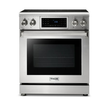 Thor Kitchen Tre3001 30  Wide 4.55 Cu. Ft. Free Standing Electric Range - Stainless Steel