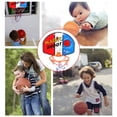 thumbnail image 2 of Aro de baloncesto colgante para niños, aro de baloncesto para niños, aro de baloncesto colgante, juguete deportivo para niños de baloncesto inflable para interiores y exteriores Namotu SM-275, 2 of 6