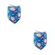thumbnail image 4 of Methold Pets Slobber Bufanda Triangular Universal Algodón Cuello Decoración Corbata Toalla Ajustable Pañuelo Decorativo para Azul Azul 2piezas Methold CBP281109, 4 of 6
