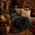 thumbnail image 3 of Mystical Arcane Alchemy Celestial Design, Mystical Celestial Art Scene, Warm Flannel Blanket for Home Library and Reading Nook, Celestial Art Lovers Housewarming Gift, Fantasy Home Decor, 3 of 9