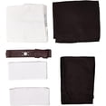 thumbnail image 5 of Adults Knight Costume Men's Tunic Hooded Robe Outfits Halloween Robe Hooded Uniform Full Set, 5 of 6