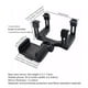 thumbnail image 2 of Ganfancp 1Pc Hristmas Wooden Pendant Holiday Party Porch Decoration Hanging Rebajas Flash Deals 1X Soporte, 2 of 6