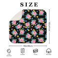 thumbnail image 4 of Pioneer Flower Floral Print Pattern Kitchen Dish Drying Mat 1 Pack, Ultra Absorbent Microfiber Drainer Mat, 16"x18", 4 of 6