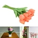 thumbnail image 5 of 10pcs Tulipanes Artificiales Para Decoración Flores Falsas De Tulipan, 5 of 7