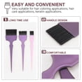thumbnail image 4 of OUNONA Portable Hair Dyeing Comb 6Pcs Assorted Color for Home Hair Salon and Professional Use, 4 of 7