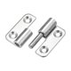 thumbnail image 5 of Bisagra de levantamiento Uxcell, 1.46" 304 Acero inoxidable, bisagras de bandera pequeñas desmontables para zurdos, paquete de 6, 5 of 6