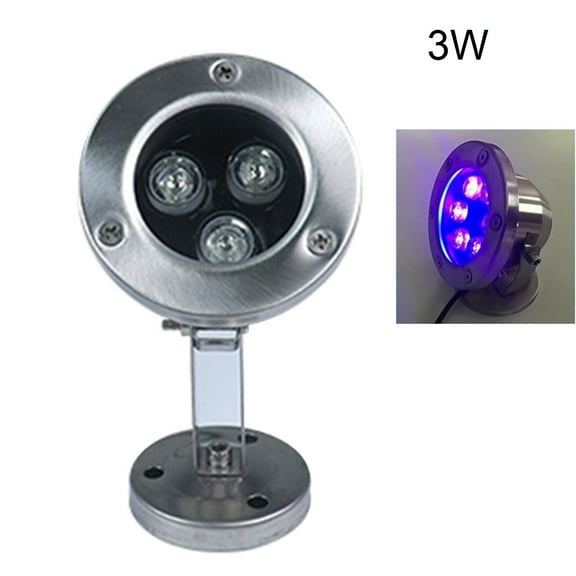 3W/6W/9W/12W 12V~24V Stainless Steel LED Fountain Light Color Changing Waterproof Underwater Lamp Outdoor Pool Lights