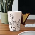 thumbnail image 4 of Taza de Té de Cerámica, Taza de Té, Taza de Café con Forma de para Oficina, Leche, , Café, Desayuno+Taza de Té de Cerámica, Taza de Té, Taz BLESIY Taza de café, 4 of 8