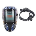 thumbnail image 2 of Casque de Soudage à Intensité Variable Automatique, Grande Vue Résistant à la Corrosion Motif Aigle Alimenté par Énergie Solaire Casque de Soudage à Intensité Variable Écran HD Réglable pour Construction, 2 of 7