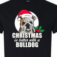 thumbnail image 4 of Inktastic Christmas is Better with a Bulldog T-Shirt, 4 of 5