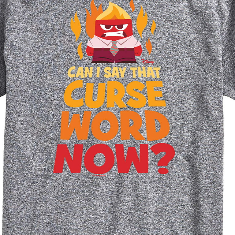 Inside Out - Can I Say That Curse Word - Men's Short Sleeve Graphic T-Shirt