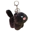 thumbnail image 2 of Llavero De Gato De Peluche, Llavero De Mueco De Peluche Para Nios, Nias, Nios, Adultos, Nios, Negro, 2 of 8