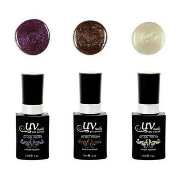 UV-Nails Morrigan LED Gel Polish - Set of 3