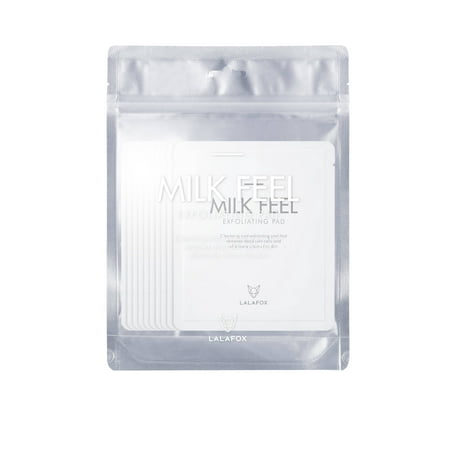 exfoliating pads milk pieces feel