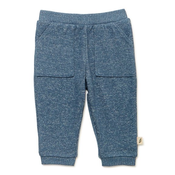easy-peasy Baby Hacci Solid Jogger Pant, Sizes 0/3-24 Months