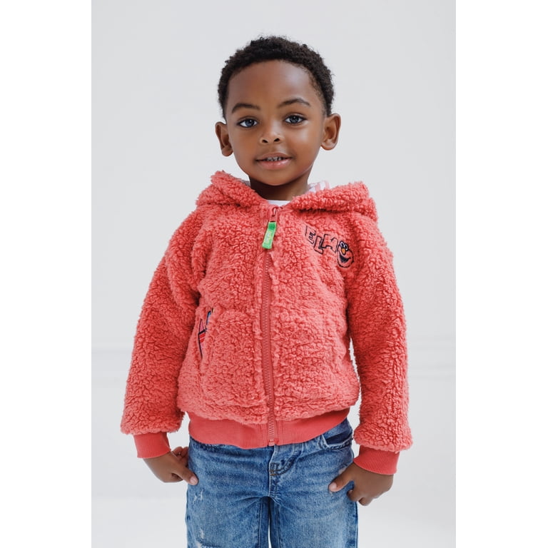 Sesame Street Elmo Sherpa Zip-Up Hoodie photo 3