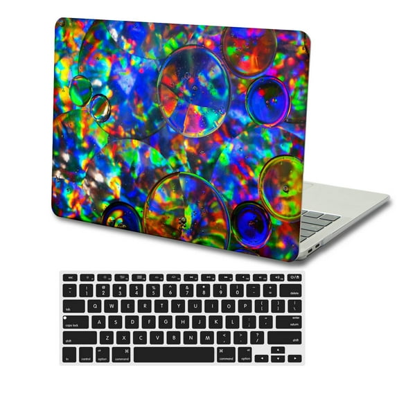 KSK KAISHEK Hard Case Shell Cover Compatible Old MacBook Pro 15" with Retina Display + Black Keyboard Cover 2012 - 2015 A1398, Colorful A 156