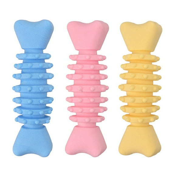 Walbest Puppy Teething Toys Dog Chew Toys for Puppies and Small Dogs Durable TPR Interactive Dog Toy Tough Chewing Toy
