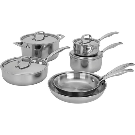 

HPJNB Realclad Tri-ply 10-pc Cookware set