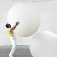 thumbnail image 4 of The New 72-Inch Round Big White Ball Weather Balloon Ceremony Opening The Bursts Ball During B8J3, 4 of 6