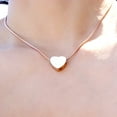 thumbnail image 4 of Rose Gold Mini Heart Cremation Jewelry Memorial Necklace Ash Urn Keepsake with FREE Funnel Kit and Velvet Jewelry Box, 4 of 6