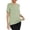 Mint Green, variant on biudgviw Soft Workout Tops for Women V Neck Short Sleeve Athletic Shirts Side Split Casual Loose Fit Gym Running Tee for Summer