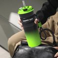 thumbnail image 4 of TIMIFIS Stainless Steel Mug Coffee Thermal Mug Multi-Color Optional Spray Plastic 304 Stainless Steel Mug Portable Car Carrying Coffee Mug Student Walking Mug Coffee Cups, 4 of 6