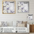 thumbnail image 4 of Designart "White And Purple Magnolia Flowers I" Floral Magnolias Canvas Art Print, 4 of 5