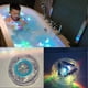 thumbnail image 1 of 2 Pcs Bath Toys, Waterproof, Colorful, For Bathroom, Led Light Toys, For Children's Parties In The Tub - Snngv, 1 of 3