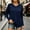 Navy, variant on Zorckvet Womens Tops Long Sleeve Shirts Casual Tunic Top Basic T Shirts Tees