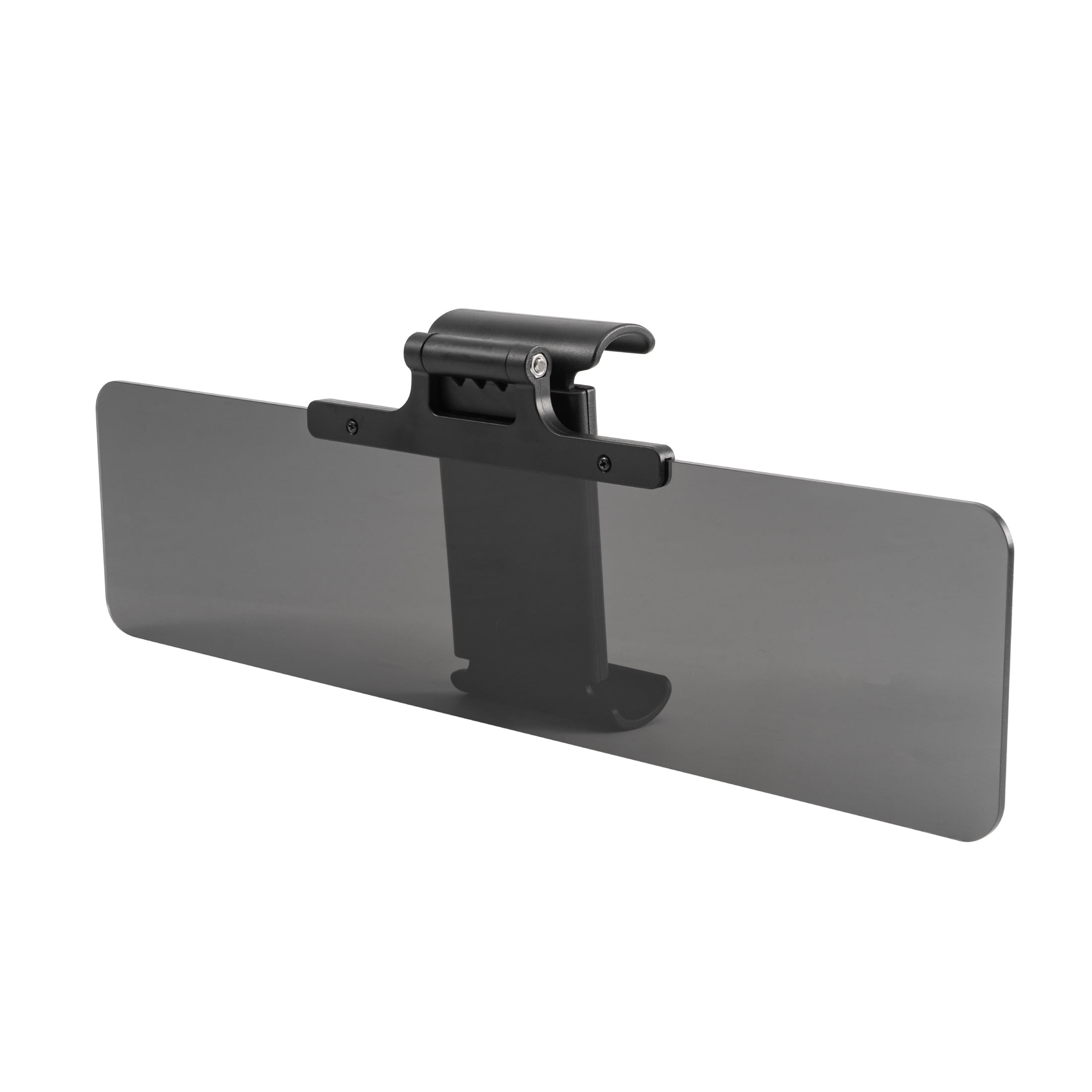 (2 pack) Auto Drive Universal Fit Anti-Glare Tinted Sun Visor Filtering Out Glare 1 Count ,Size 14X3.5"