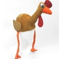 thumbnail image 6 of Turkey Hat Chicken Leg Hat Mardi Gras Thanksgiving Decoration Adult Party Favors Funny Adjusting Party Funny Atmosphere, 6 of 8