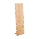 thumbnail image 1 of Soporte de marco de anteojos de madera Soporte de exhibición de mesa de venta al por menor transparente Estante de exhibición de escalones de escalera seis pares DYNWAVEMX Soporte de exhibición vertical, 1 of 4