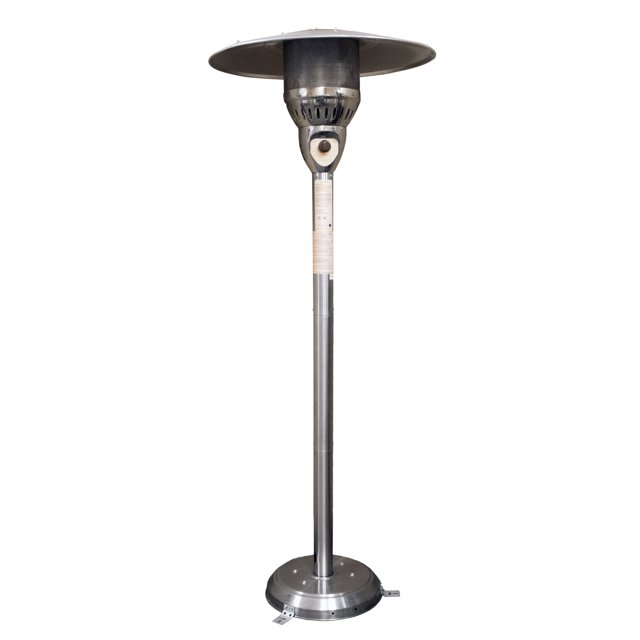 AZ Patio Heaters AZ Patio Heaters NG-SS Chauffage Extérieur au Gaz Naturel en Acier Inoxydable